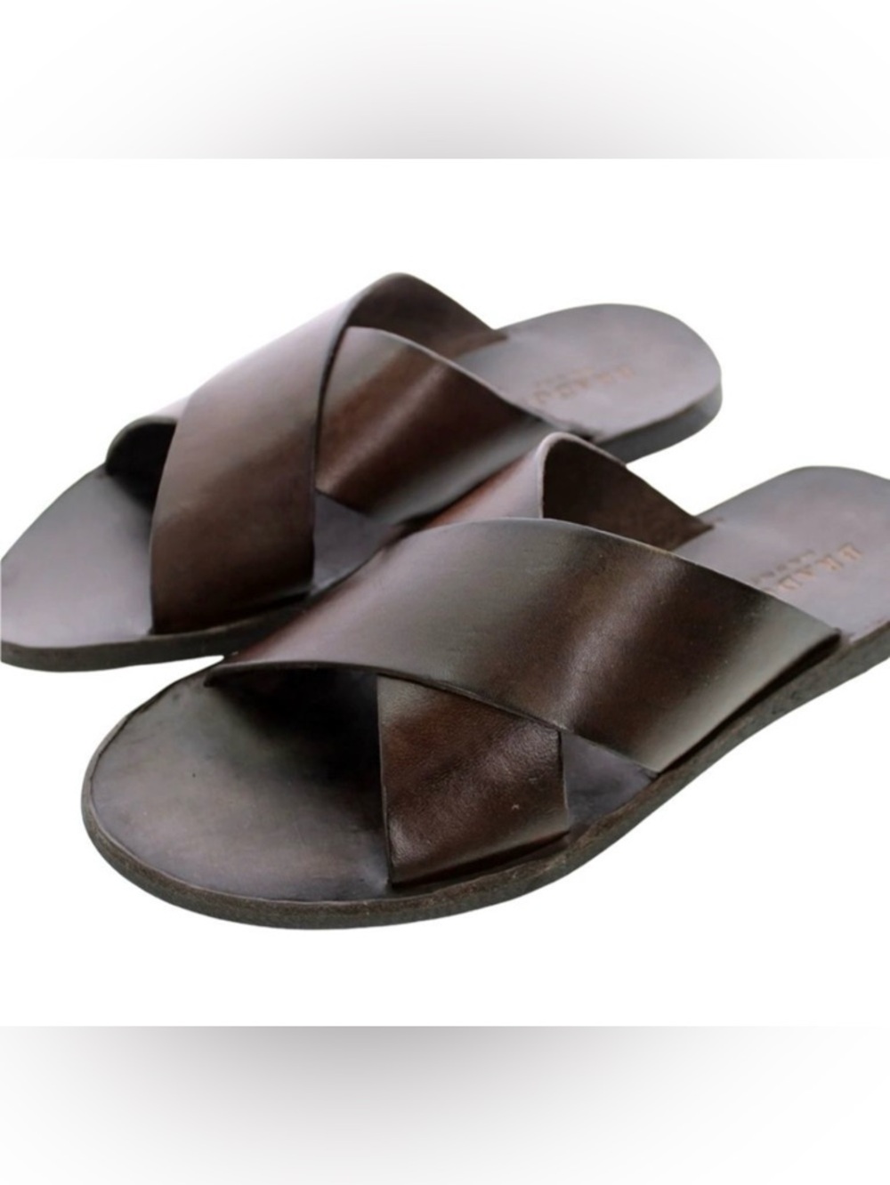Brador Infinity TDM Brown Leather Sandal | 7.5